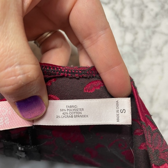 Victoria Secret Red and Black Bustier - Picture 11 of 11